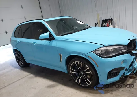 2017 BMW X5 M z USA, uszkodzony, nr VIN 5YMKT6C32H0U39681